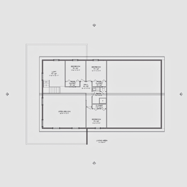 The Ricky Kocurek Barndo – 4-Bedroom Modern Barn Home Plan (2,843 sq. ft.) - Image 7