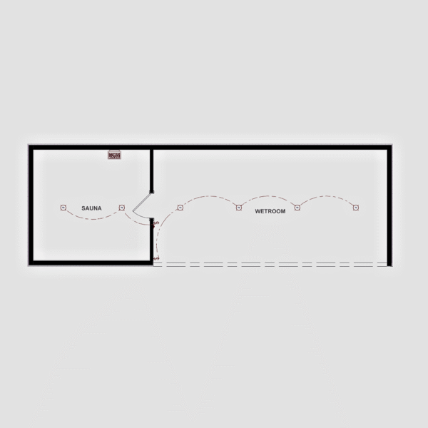 The Sauna Barndo – Modern Barn Home Plan (473.35 Sq. Ft.) - Image 3