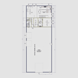 The Slow Elk Acres Barndo – 1-Bedroom Modern Barn Home Plan (1,008 sq. ft.)