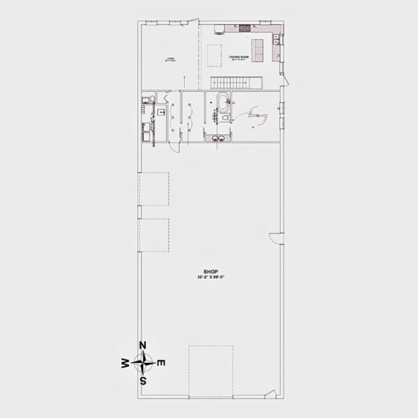 The Slow Elk Acres Barndo – 1-Bedroom Modern Barn Home Plan (1,008 sq. ft.) - Image 5
