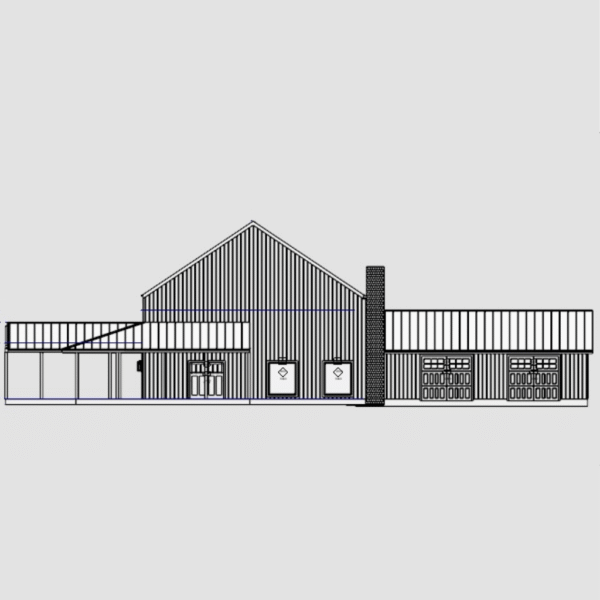 The Chrish Summit Barndo - 4 Bedroom Modern Barn Home Plan (3214.47 sq.ft.) - Image 3