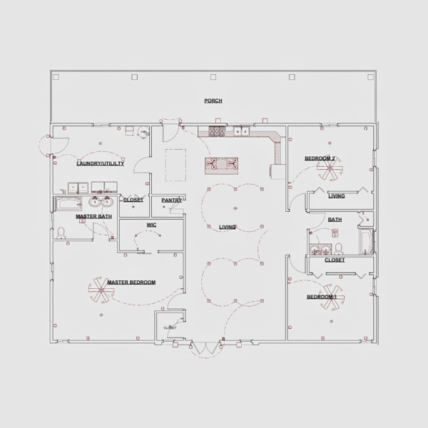 The Veronica Barndo – 3 Bedroom Modern Barn Home Plan (XXXX sq. ft.) - Image 5