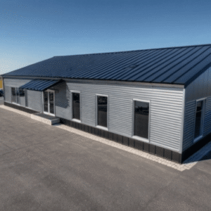 The Alan Office Barndo – 4 Office Modern Barn Home Plan (2,600 sq. ft.)