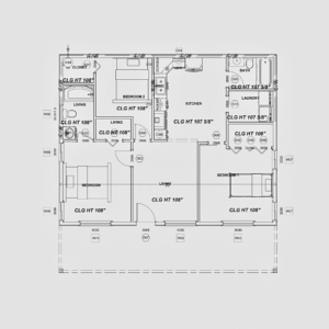 The Amish Barndo – 3 Bedroom Modern Barn Home Plan (1246.79 SQ FT)