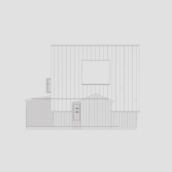 The Forest A Frame Barndo – 1 Bedroom Modern Barn Home Plan (1,559.74 sq. ft.) - Image 2