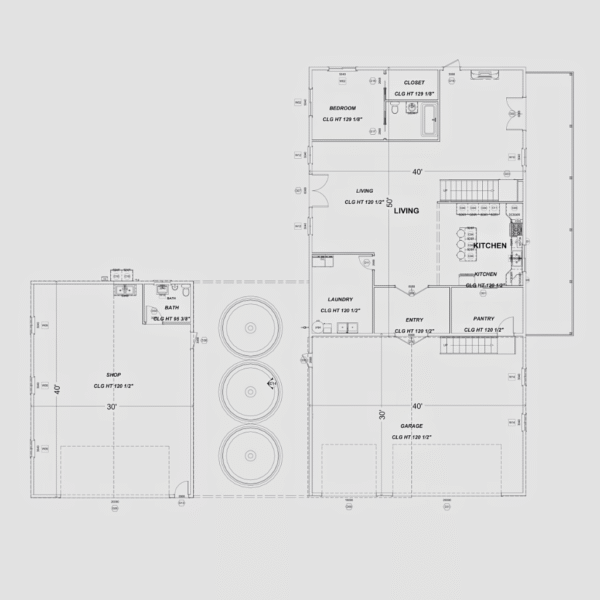 The Hamilton Barndo – 5 Bedroom Modern Barn Home Plan (8000 sq. ft.)