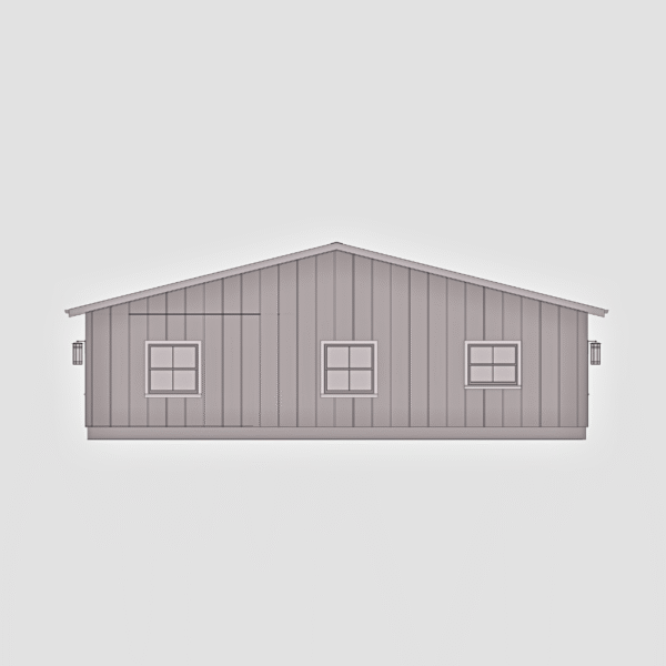 The Martin Barndo – 3 Bedroom Modern Barn Home Plan (2093.33 SQ FT) - Image 4