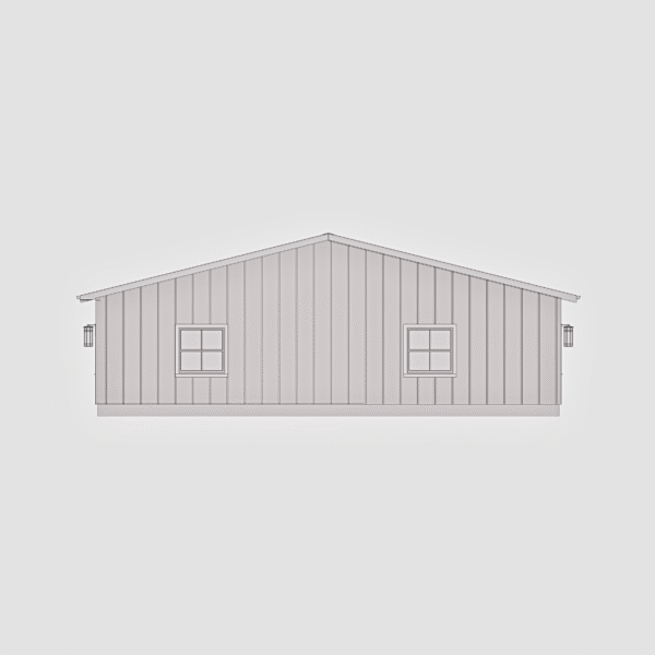 The Martin Barndo – 3 Bedroom Modern Barn Home Plan (2093.33 SQ FT) - Image 5