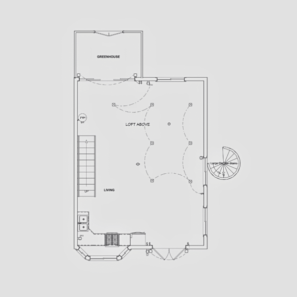 The Modern BoxHouse Barndo – 1 Bedroom Modern Barn Home Plan (1,273.51 sq. ft.) - Image 6
