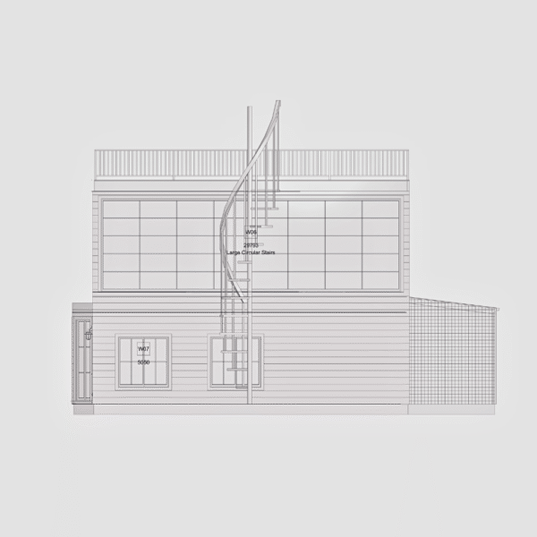 The Modern BoxHouse Barndo – 1 Bedroom Modern Barn Home Plan (1,273.51 sq. ft.) - Image 4